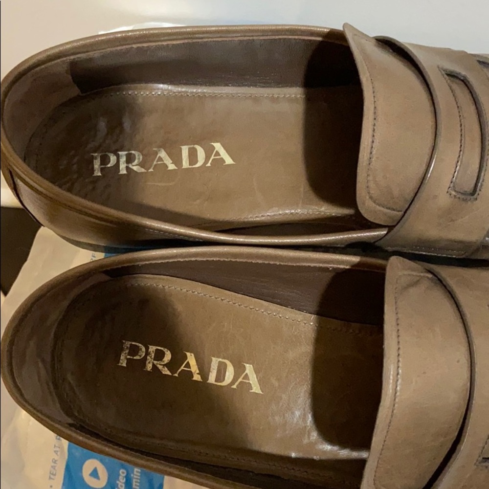 PRADA loafers Size 91/2 worn few times